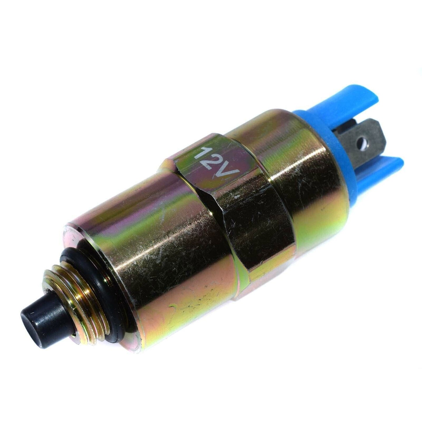 For Perkins 12V HPS103 7185-900T Fuel Shutoff Solenoid 7167-620D Durability NEW