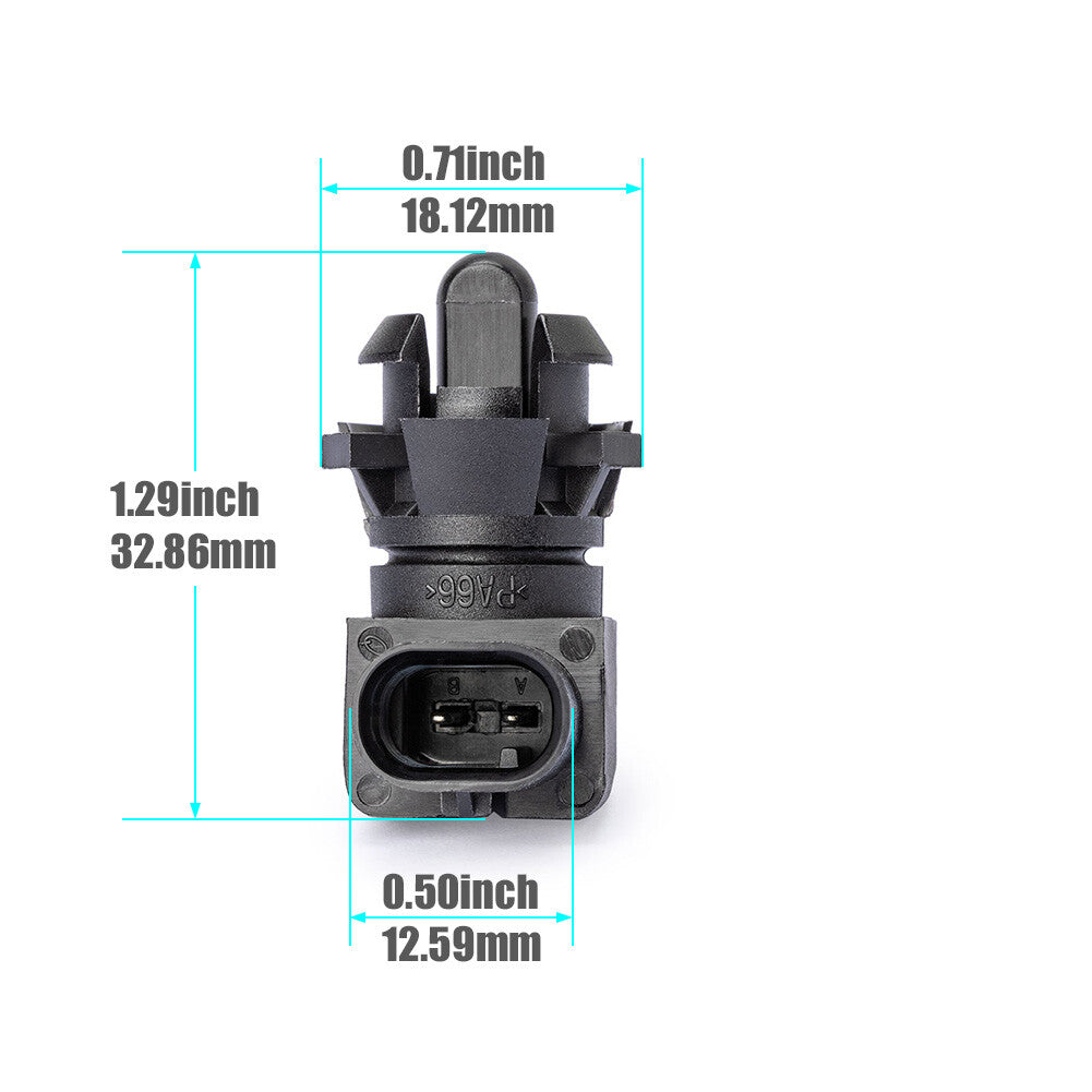 1x Ambient Air Temperature Sensor 13583411 for GMC Acadia for Canyon for Sierra for Yukon