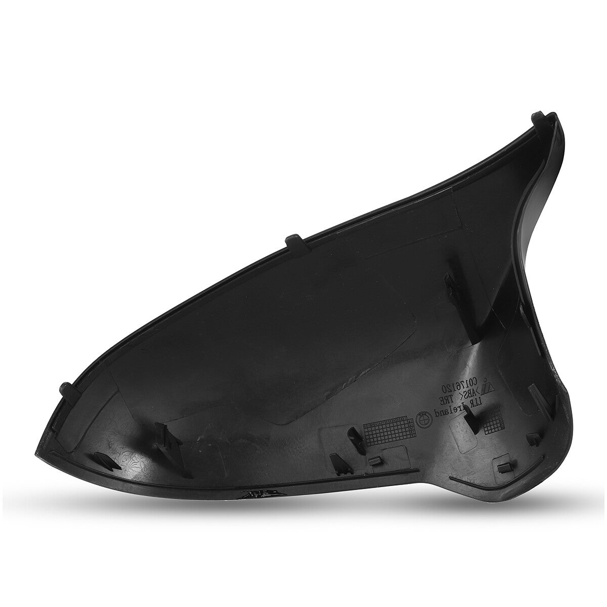 2-piece rearview mirror caps for 2015-2019 for BMW F80 M3 F82 M4 in gloss black.