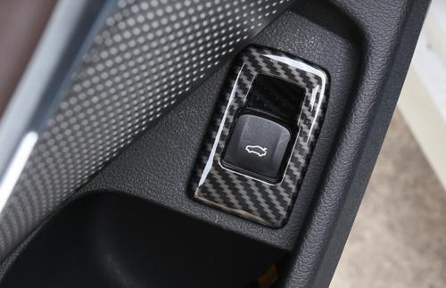 for BMW 3-Series G20 2019-2021 Carbon Fiber Tailgate Rear Door Switch Cover Trim