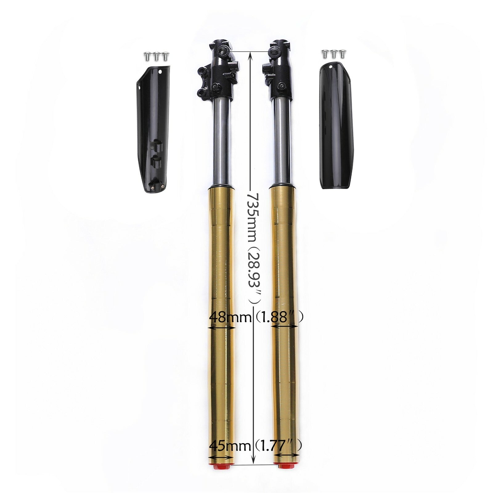 12-inch and 14-inch wheel kits, 60/100-14 and 80/100-12 front forks and swingarms, XR70, CRF50, 70, and TTR110-.