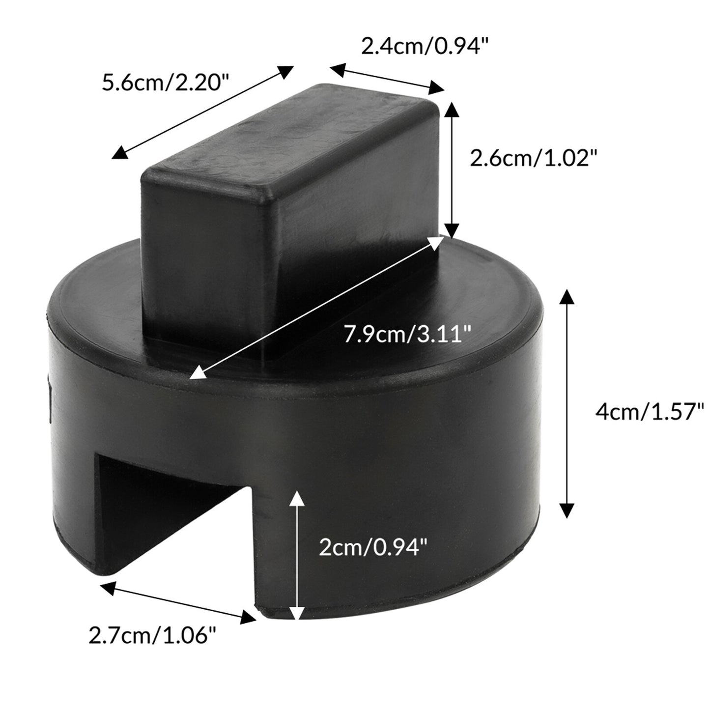 Jack rubber pad for Mercedes Benz rubber block jack pad adapter lift