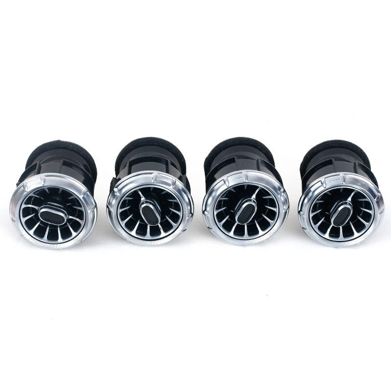 4PCS LED Front Air Vent Inlet Ambient Lamp Light For 2011-2017 for Jeep for Wrangler JK