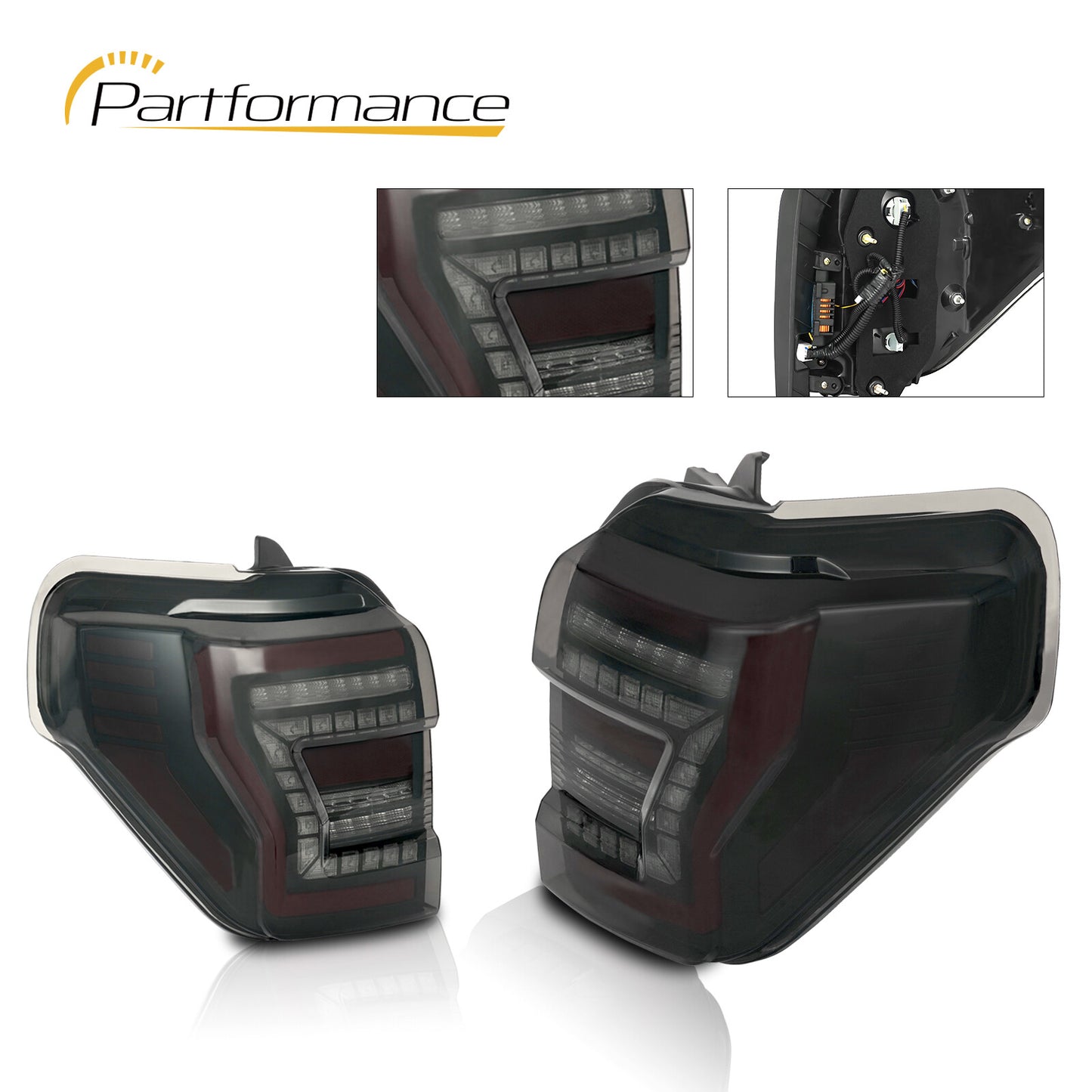 LED taillights suitable for Toyota 4Runner 2010-2022, animated sequence taillights