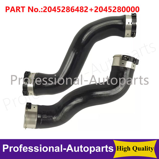 Left and right intercooler air turbine hoses suitable for Mercedes-Benz X204 GLK 200 220 250 CDI