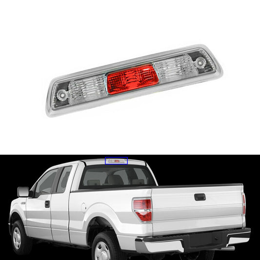 One-piece set of third rear brake light taillights for Ford F-150 2009-2014 pickup trucks.