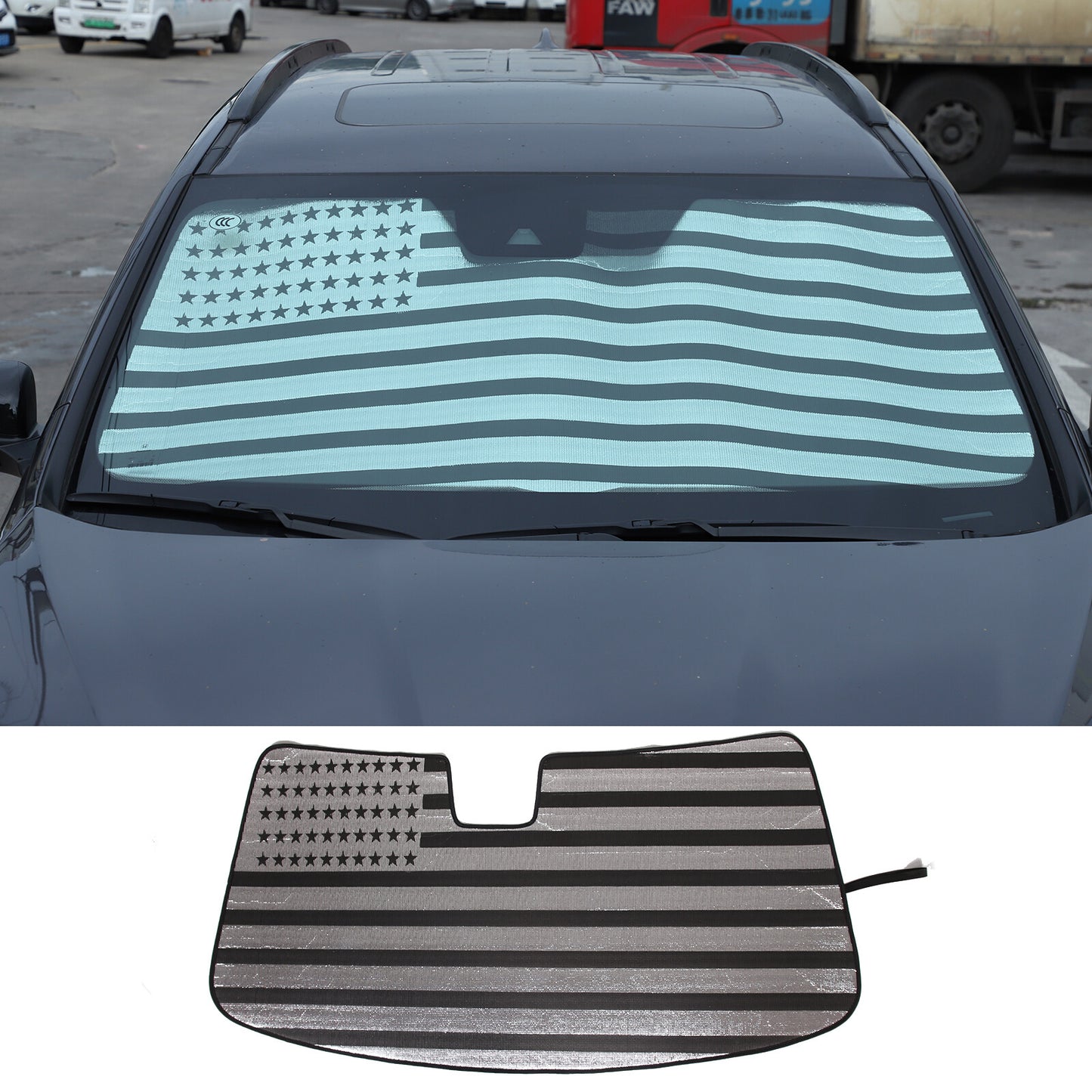 21-Piece Carbon Fiber Exterior Center Control Cover Kit for Hummer H2 2003-2007