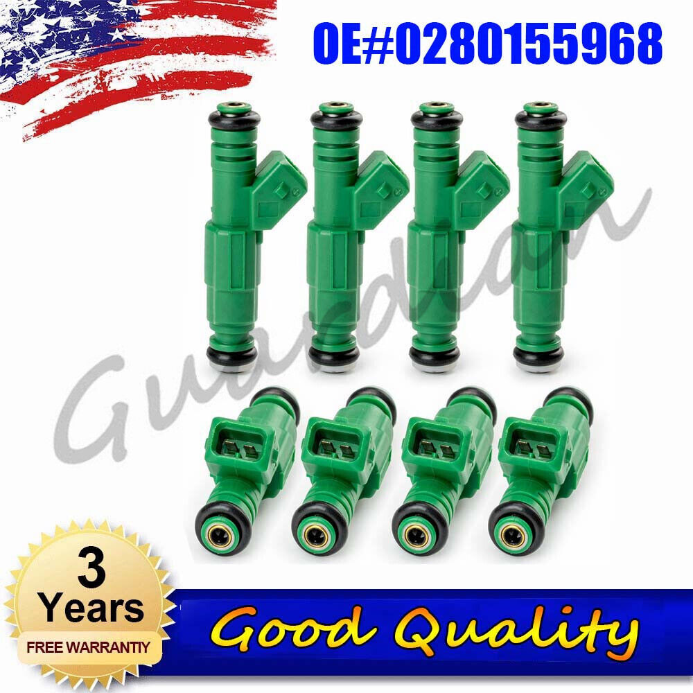 8x Fuel Injector 0280155968 for VW for Passat for Jetta Beetle for Plymouth Breeze for Ford