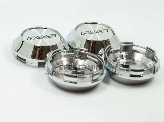 4x68mm light silver chrome-plated edge cap decal badge wheel center hubcap edge