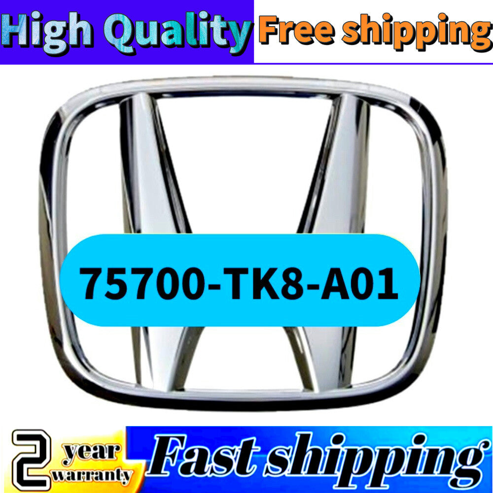 Front grille badge 75700-TK8-A01 is suitable for Pilot 12-15 Odyssey 11-17 Ridgeline 12-14