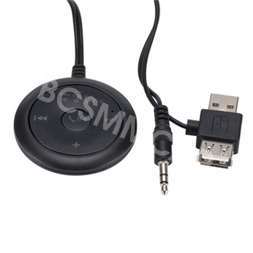 Wireless Car MP3 Player Bluetooth 5.0 FM Transmitter 3.5mm AUX Audio Handsfree