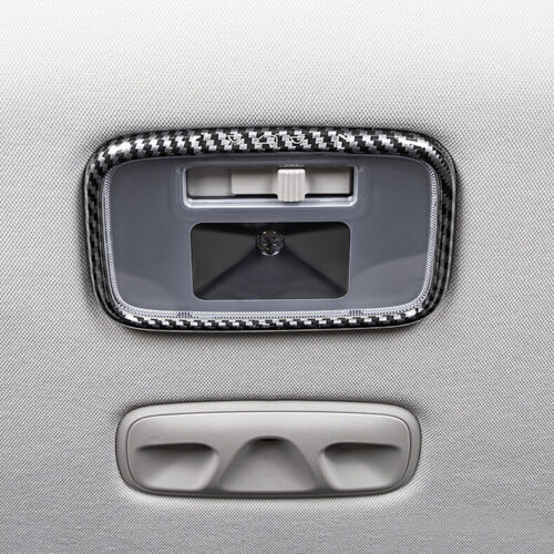 for Kia Carnival 2022-2023 Carbon Fiber Rear Door Reading Light Frame Cover Trim