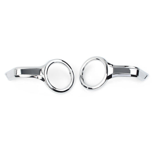 Fit for Honda Goldwing GL1800 Chrome Fog Light Bezel Trim Rings Decorative Cover