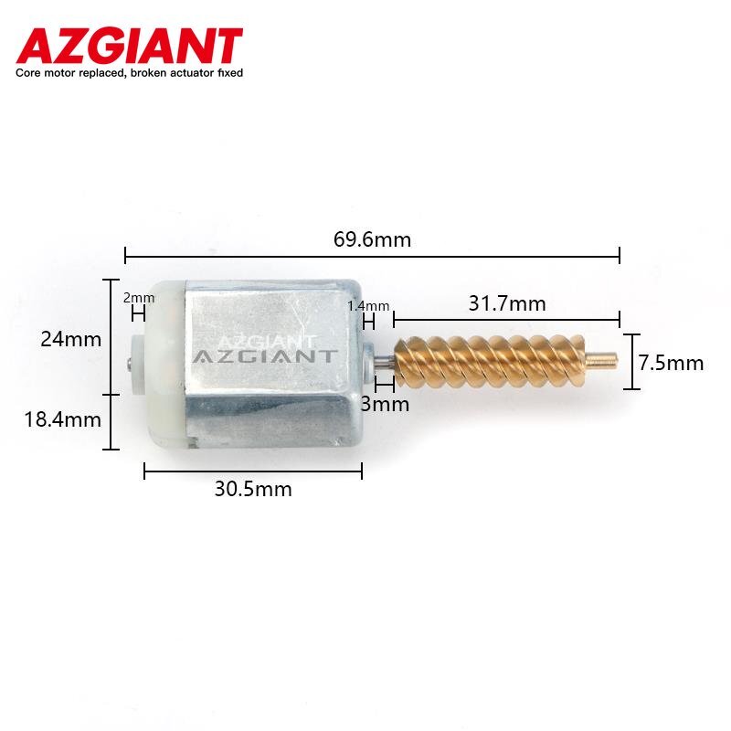 FC-280SC-20150 Replacement motor for automotive door lock actuators, suitable for Kia VQ 2007-2014.