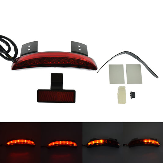 Red Lens Turn Signal Rear Brake Tail Light Fit for Harley Sportster XL 1200 883