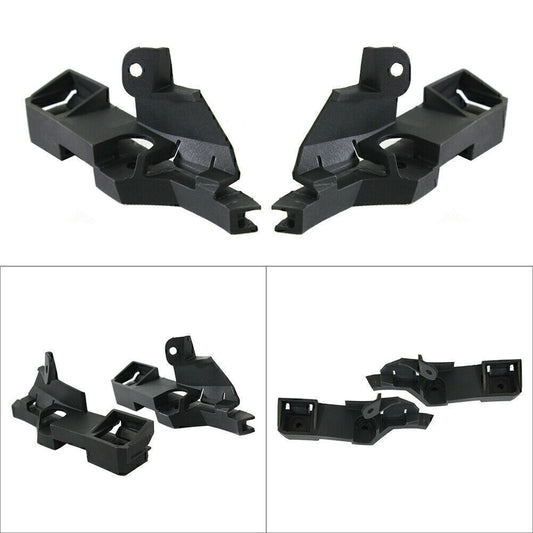 Bumper Bracket For 2002-2005 for BMW 325i 325xi Sdn/Wgn Guide, Plastic Front LH RH