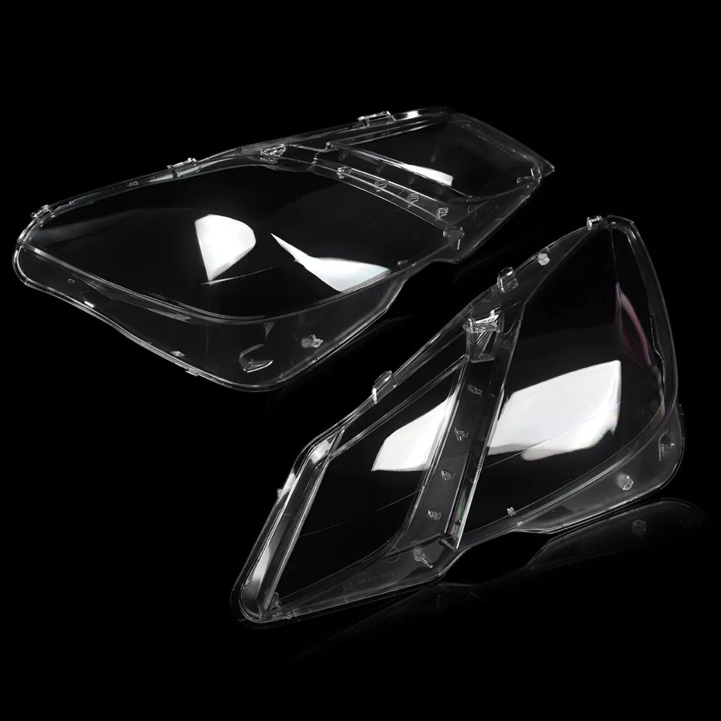 2x Front Headlight Lens Cover Lampshade for Benz W207 C207 E-Coupe 2010-2013