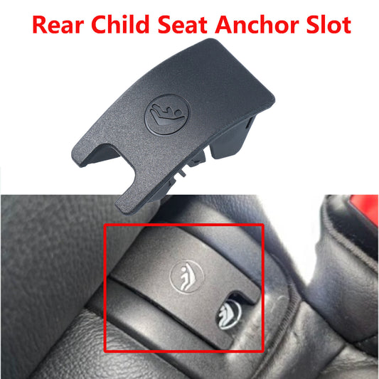 for Audi for A4 B8 for A5 Black Isofix Rear Child for Seat Slot Trim Cover Button 8T0887187