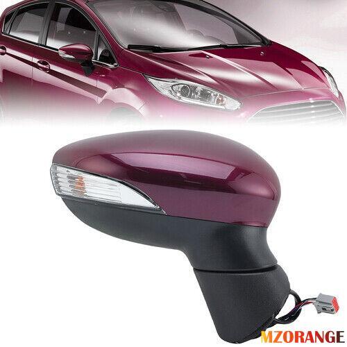F¨¹r for Ford Fiesta MK7 13-17 Rechts Au?enspiegel Beheizbar Manuell Spiegelglas