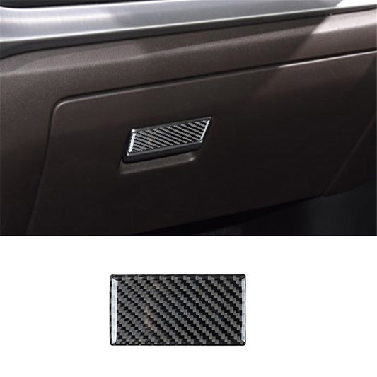 Carbon Fiber Interior Glove Box Handle Cover Trim for Mazda CX-9 2016-2022