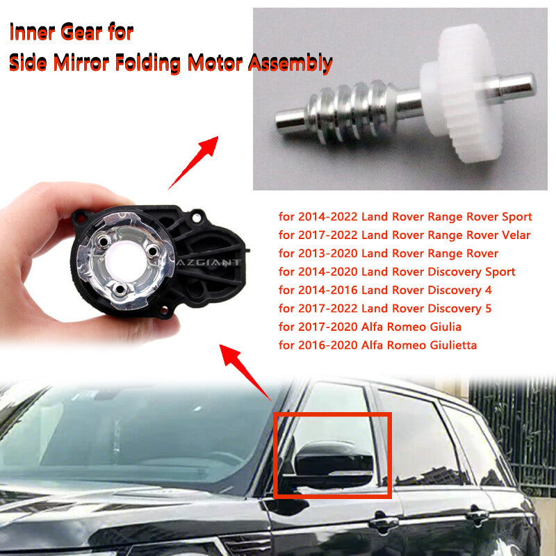 Side mirror folding motor gear for Tesla for Model Y 2020-2021 and Model 3 2017-2020