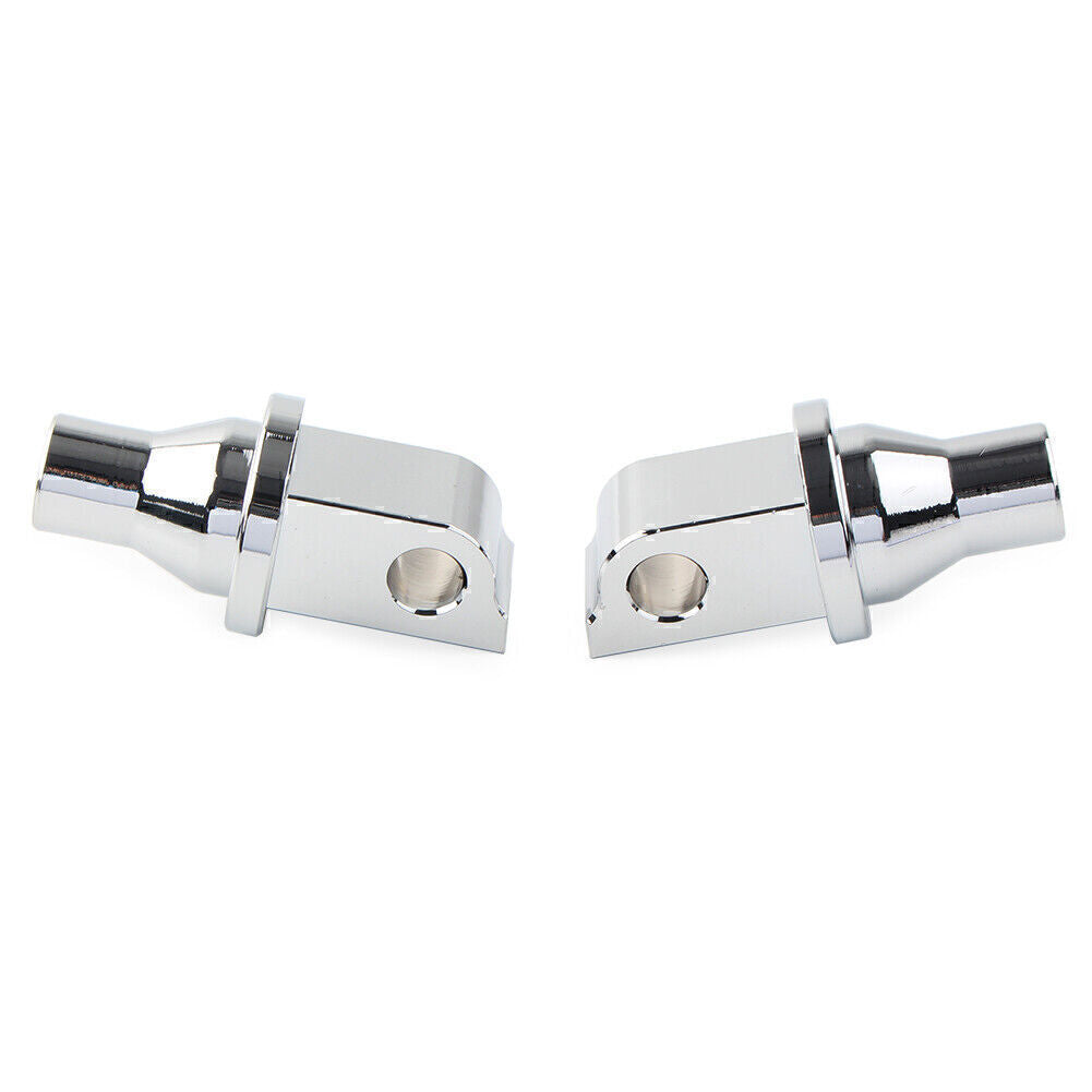 Front/Rear Tapered Foot Peg Adapters for Yamaha for Honda VTX for Suzuki Chrome