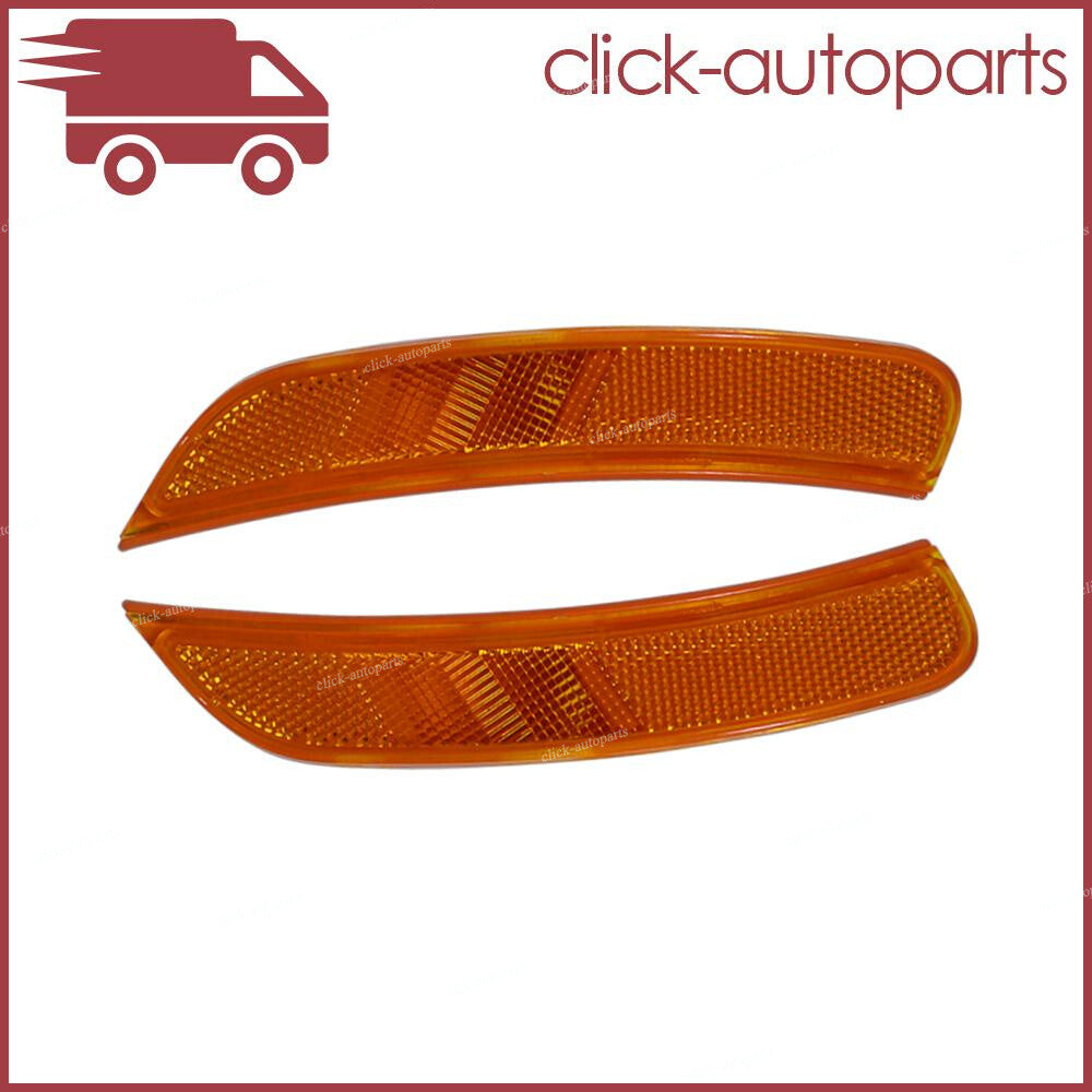 Red Driver Passenger Side Fits for Chrysler for Pacifica 2017-20 Front Reflector Light