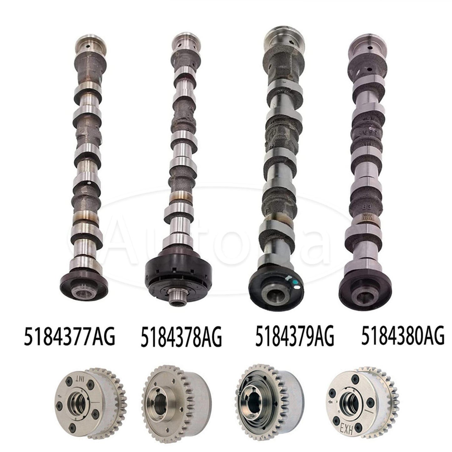 Camshafts Adjusters Kit Fits Pentastar for Chrysler for Jeep for Dodge for Ram 1500 11-18 3.6L