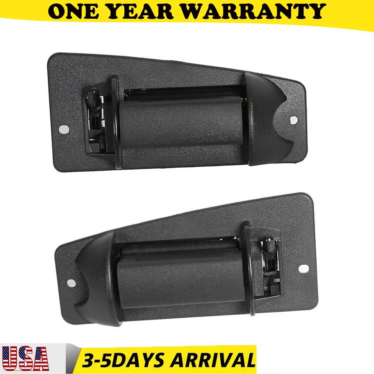 Rear 1-Pair Extended Door Handle for Chevy Silverado for GMC for Sierra 1500 2500 99-07