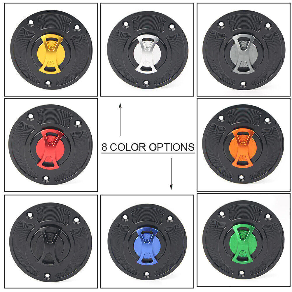 Gas Fuel Tank Cap Cover for Suzuki GSXR 600 750 1000 SV650S SV1000 GSXR 1300
