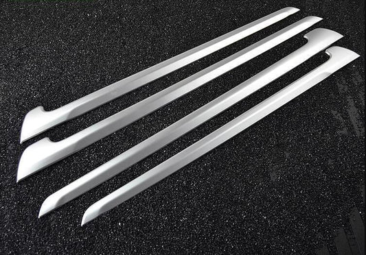 for Honda CRV CR-V 2017-2022 Silver Aluminum Inner Door Panel Cover Trim 4Pcs