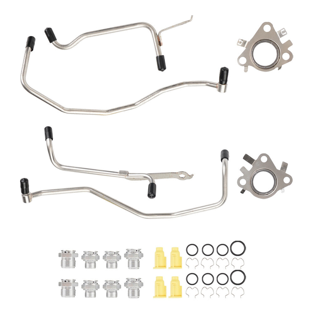 Turbo Coolant Line Kit Driver/Passenger Side for 926-186/187 for Ford F150/250/350HD