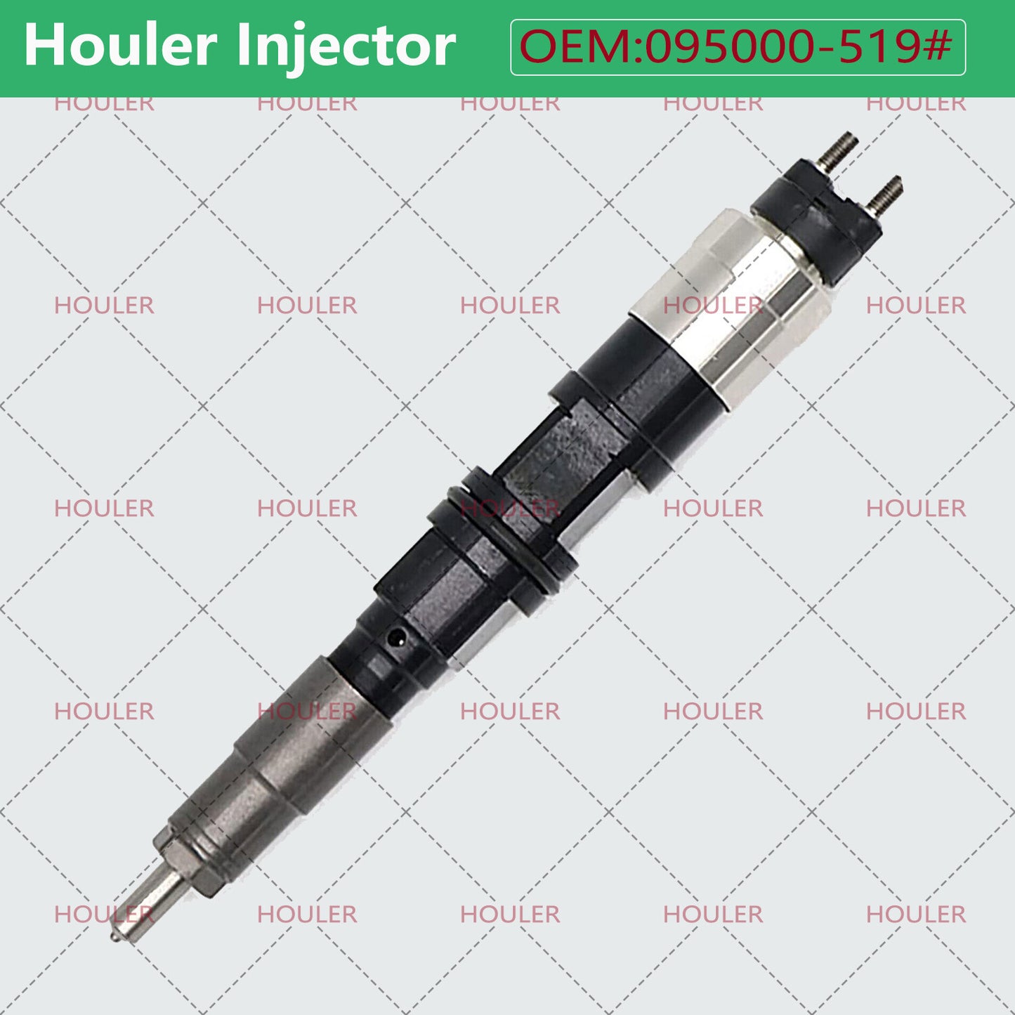 Fuel Injector 095000-5190 RE524364 For 6081T Tractor Diesel Engine