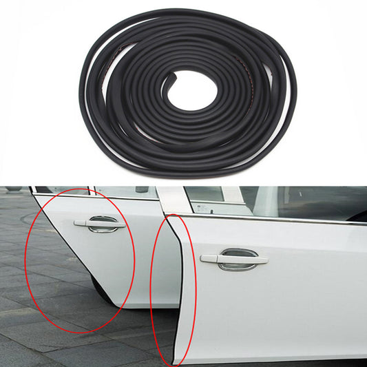 16.5Ft Car Anti-Rub Door Edge Strip Invisible Black Protection Anti-collision
