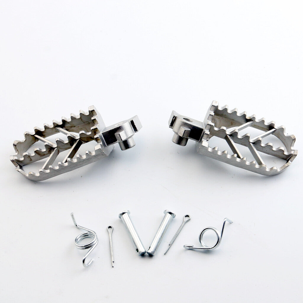 Universal CNC Foot Pegs Dirt Bike Footpeg PW80 CR/CRF/XR 70 80 100 Pit Bike