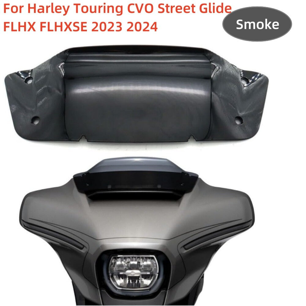 Smoke 7 Windshield Windscreen Visor for Harley CVO Street Glide FLHXSE 23 24-up