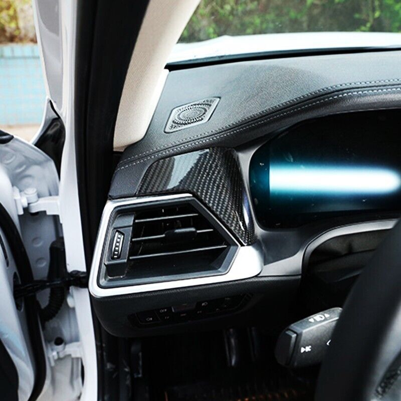Real Carbon Fiber Car Dash Instrument Cover Trim for BMW 3 Series G20 G28 20-21