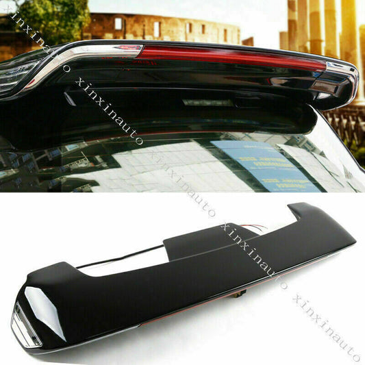 Piano Black LED Rear Roof Spoiler Wing Lip for Toyota for Land Cruiser LC200 2016-21