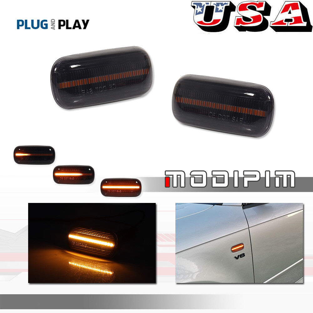 Dynamic LED side marker mudguard turn signals for Audi A3, for A4,B6, B7, for A6,C5, C6