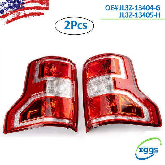 Two-piece set of taillights and rear brake lights, left and right, suitable for Ford F-150. 2018-2020, new.