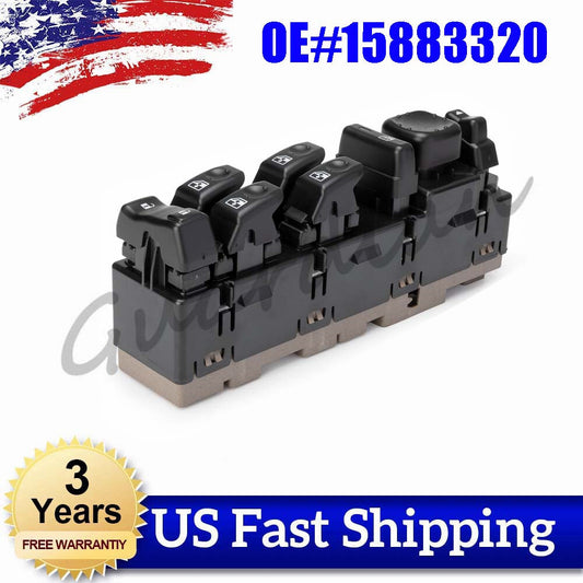 15883320 Power Window Switch Front Driver Left for GMC for YUKON 2500 1500 for CHEVROLET
