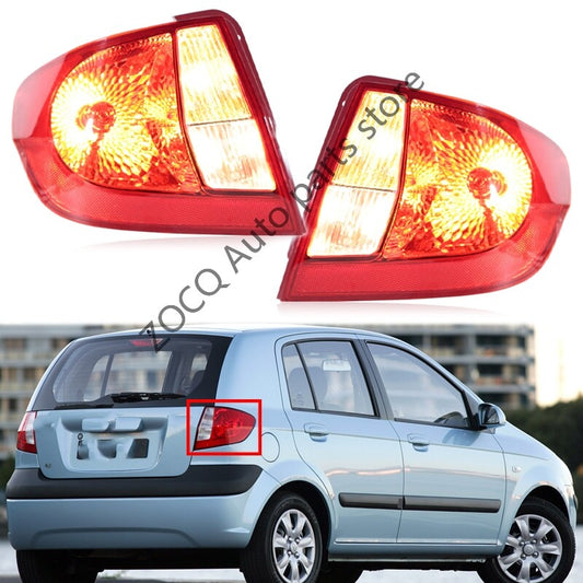 1Pair Rear Bumper Tail Light Stop Brake Lamp for Hyundai GETZ 2 5 DOOR 2005-2011