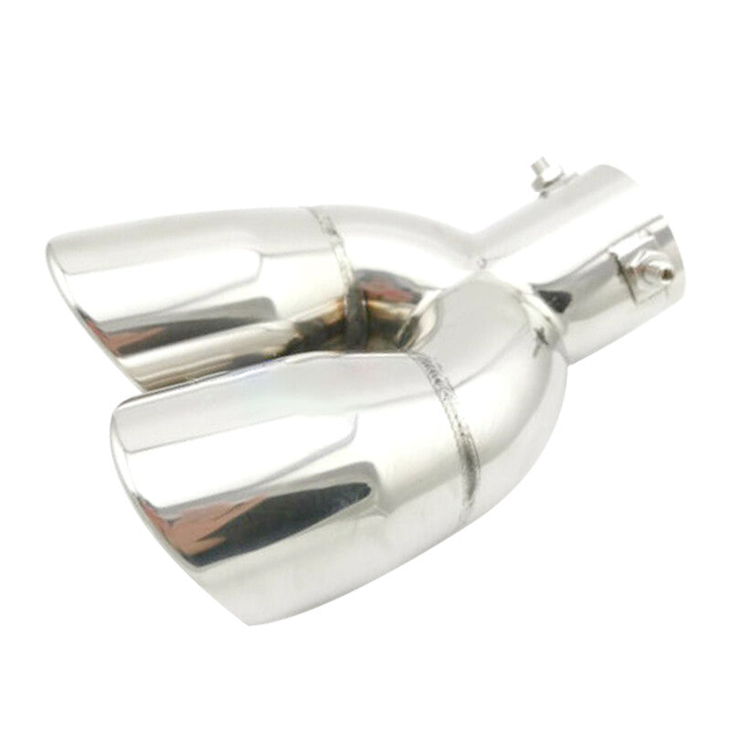 Stainless polished muffler exhaust tip finisher for Toyota Highlander 2020-2021