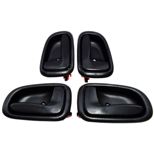 For Geo Prizm 6920612130 Black Inside Interior Door Handle Front Rear Left Right