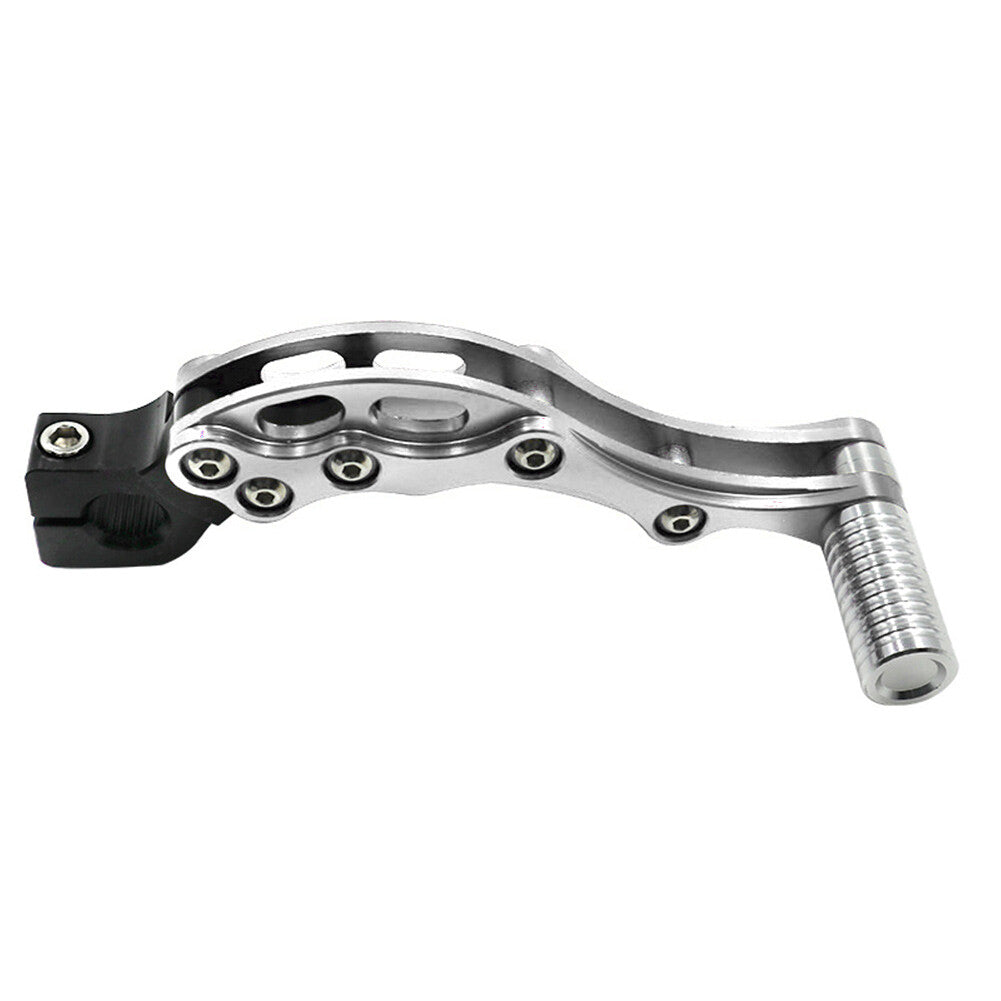 Modifizierte Motorhebel Motorstarterpedal Schalthebel Teile Universal Silber