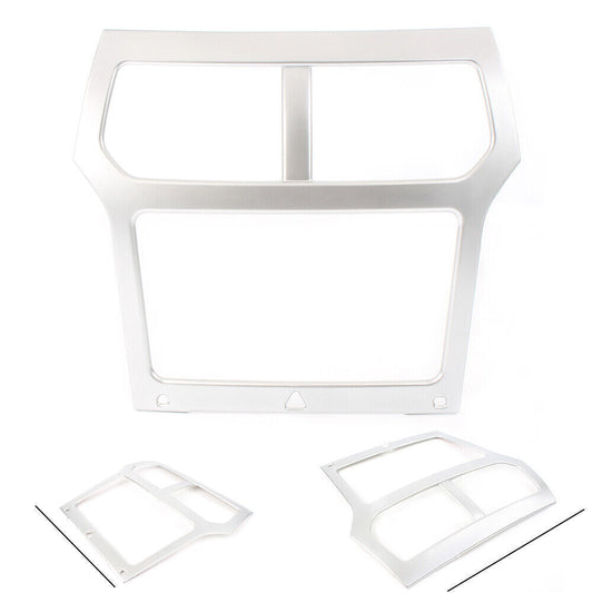 1x Car Interior Console Navigation Frame Cover Trim Fit for Ford Explorer 2011-2014