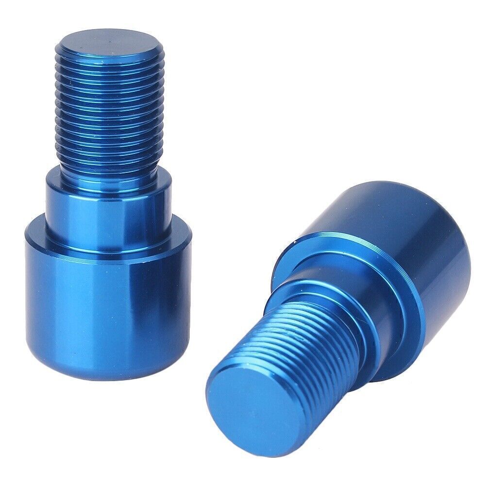 18mm Handle Grips Bar End Plug for Yamaha YZF R6 99-05  YZF R6S 2006-2012 Blue