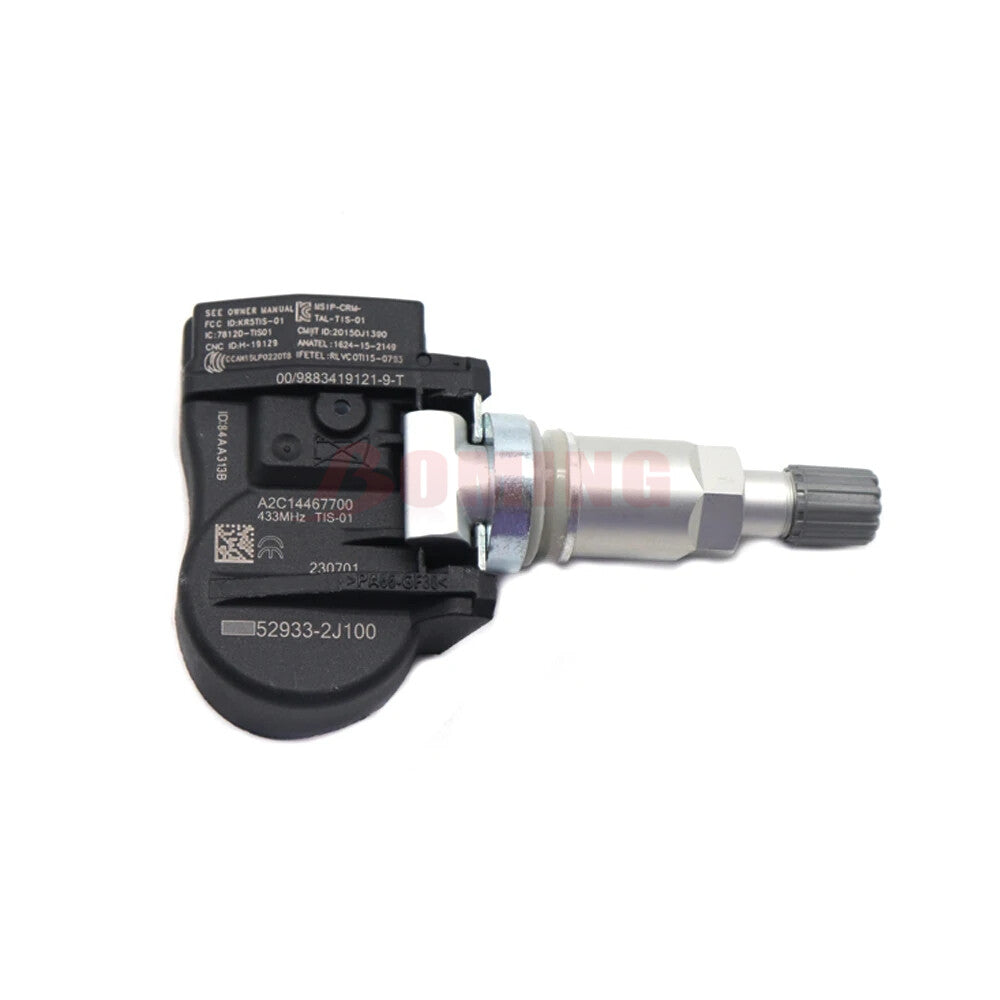 4-piece set 529332J100 TPMS tire pressure sensor for Hyundai for Kia Rio Sorrento L4