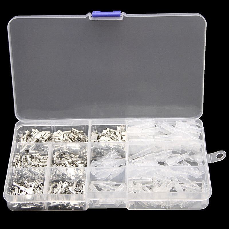 270PCS Car Insulated Male Female Wire Connector Electrical Wire Crimp Terminals