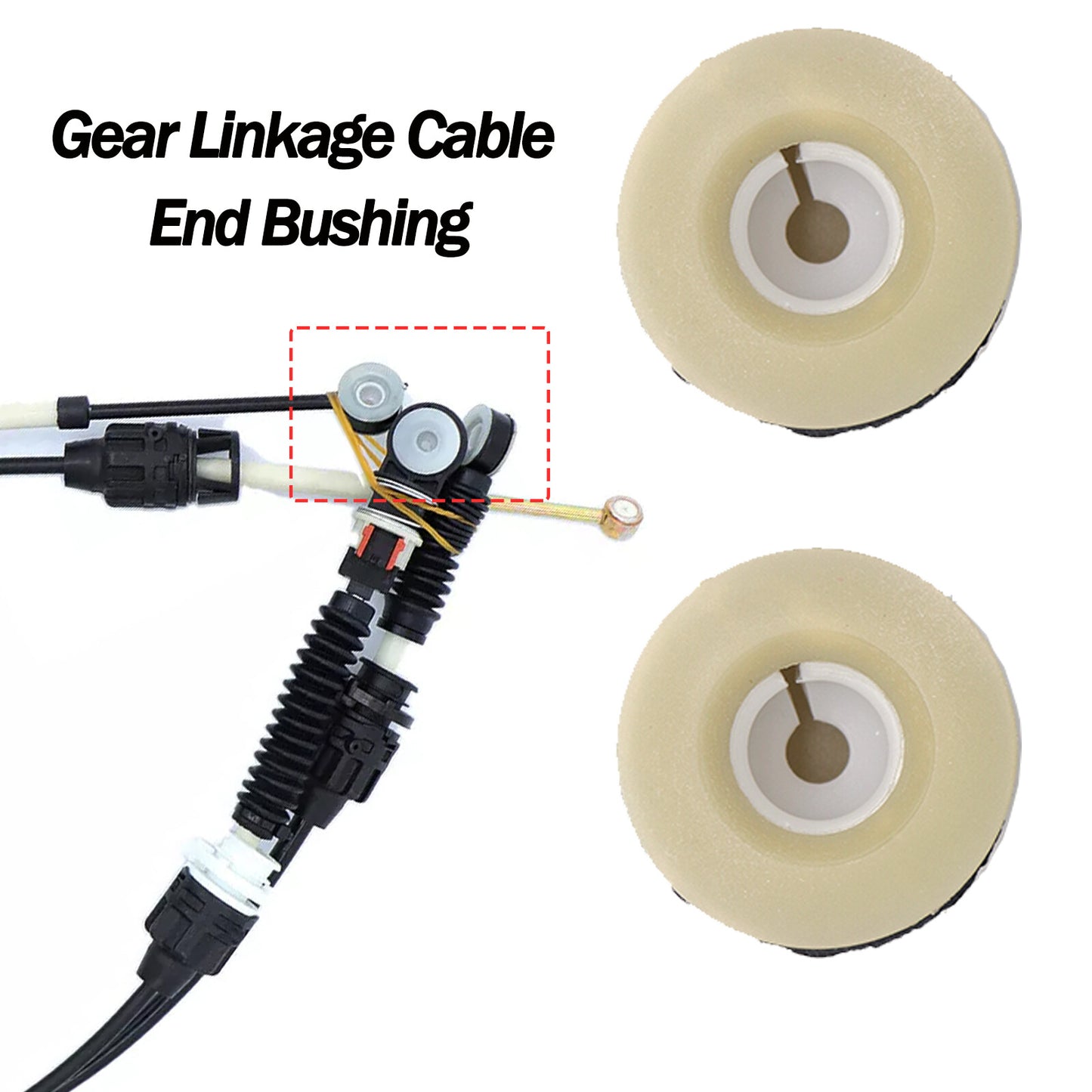 Gear Linkage Cables End Bushing Manual for Renault Captur Clio 1.2 1.5 dCi